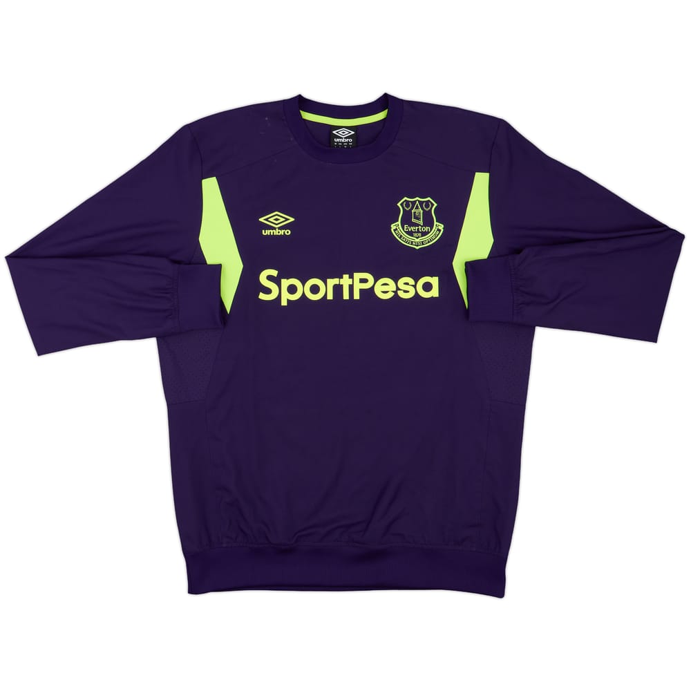 2017-18 Everton Umbro Drill Top - 9/10 - (L)
