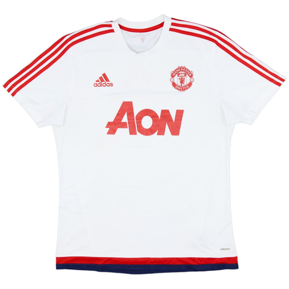 2015-16 Manchester United adidas Training Shirt - 6/10 - (L)