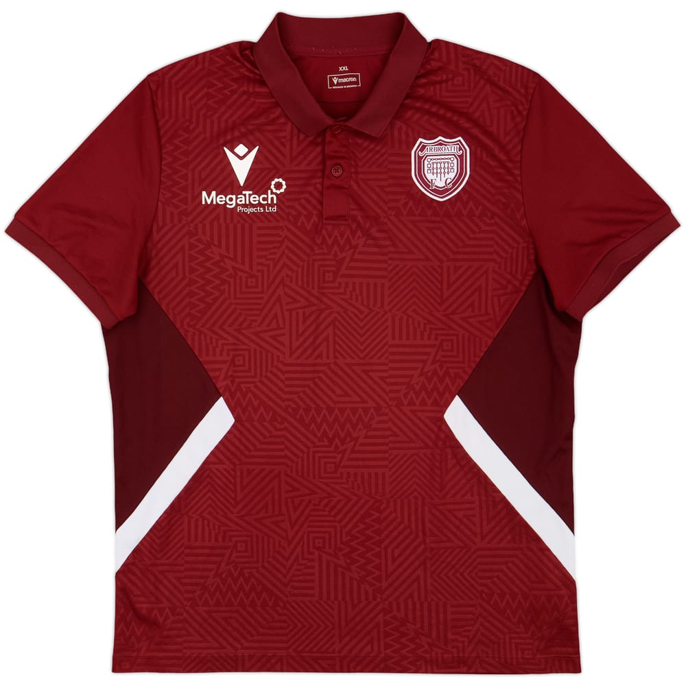 2023-24 Arbroath Macron Training Shirt - 8/10 - (XXL)