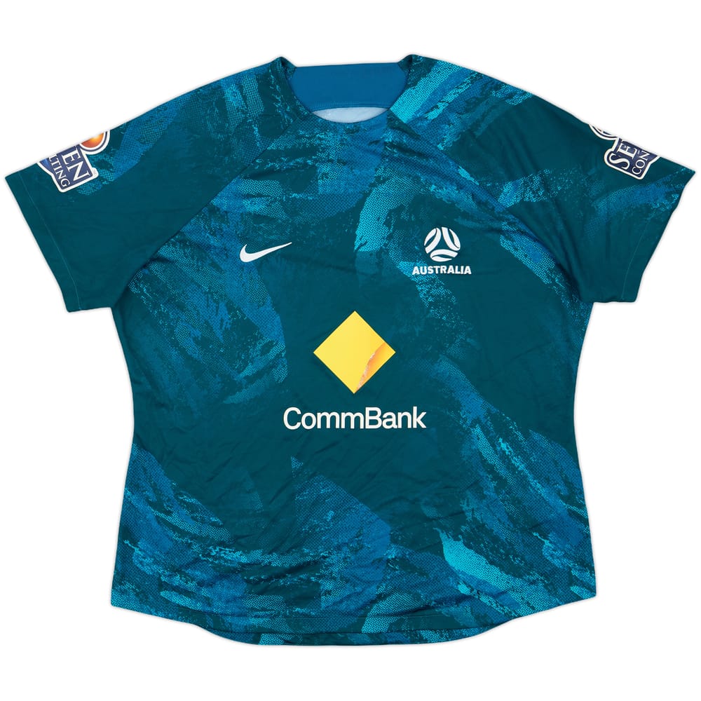 2023-24 Australia Women's Player Issue Nike Pre-Match Shirt - 8/10 - (Women's XL)