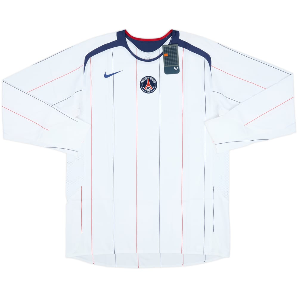 2005-06 Paris Saint-Germain Player Issue Away L/S Shirt (XL)