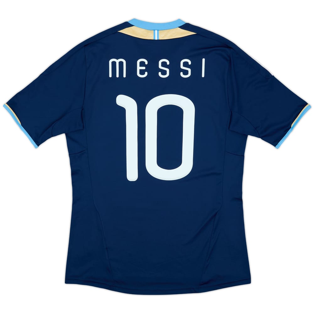 2011-13 Argentina Away Shirt Messi #10 - 5/10 - (M)