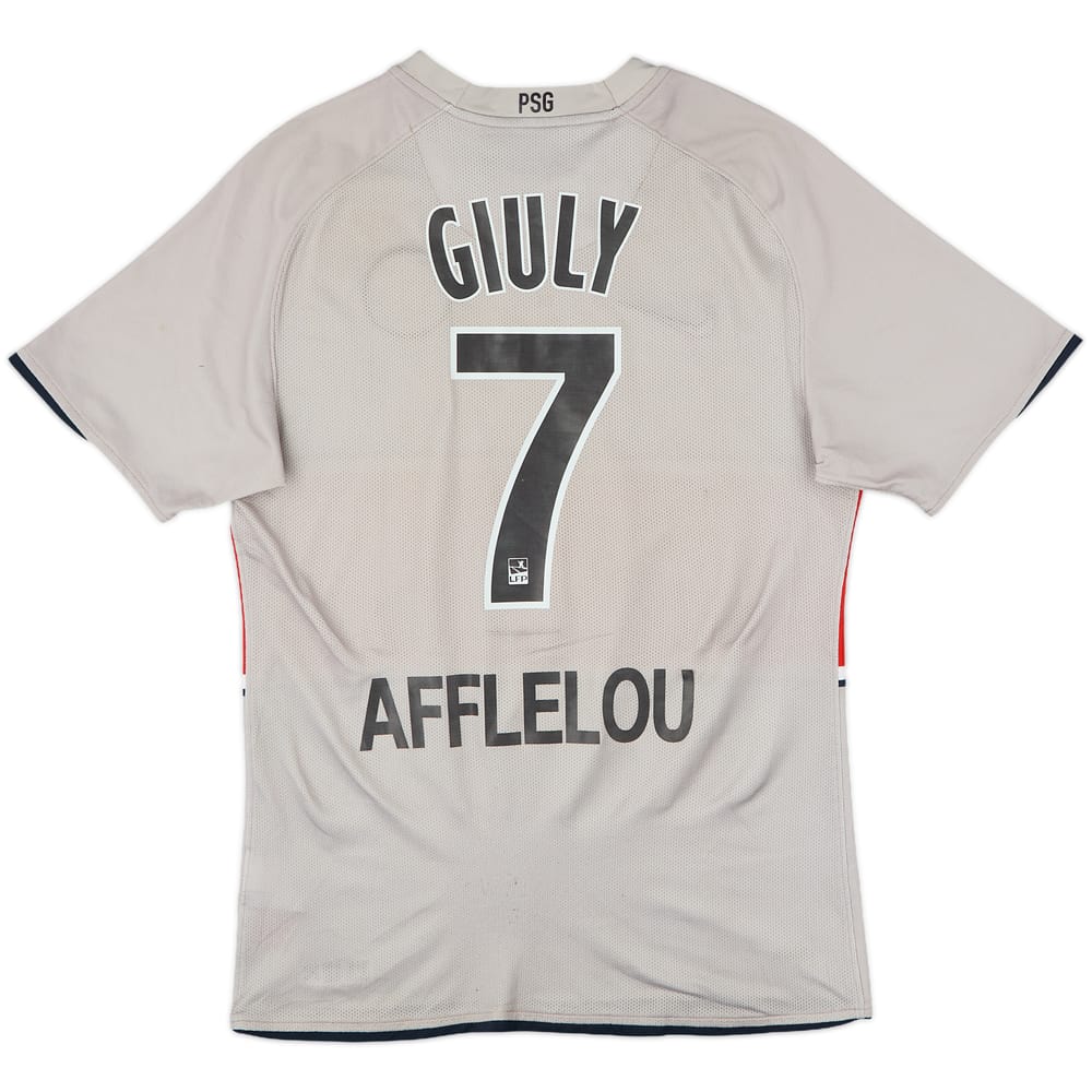 2008-09 Paris Saint-Germain Away Shirt Giuly #7 - 7/10 - (S)