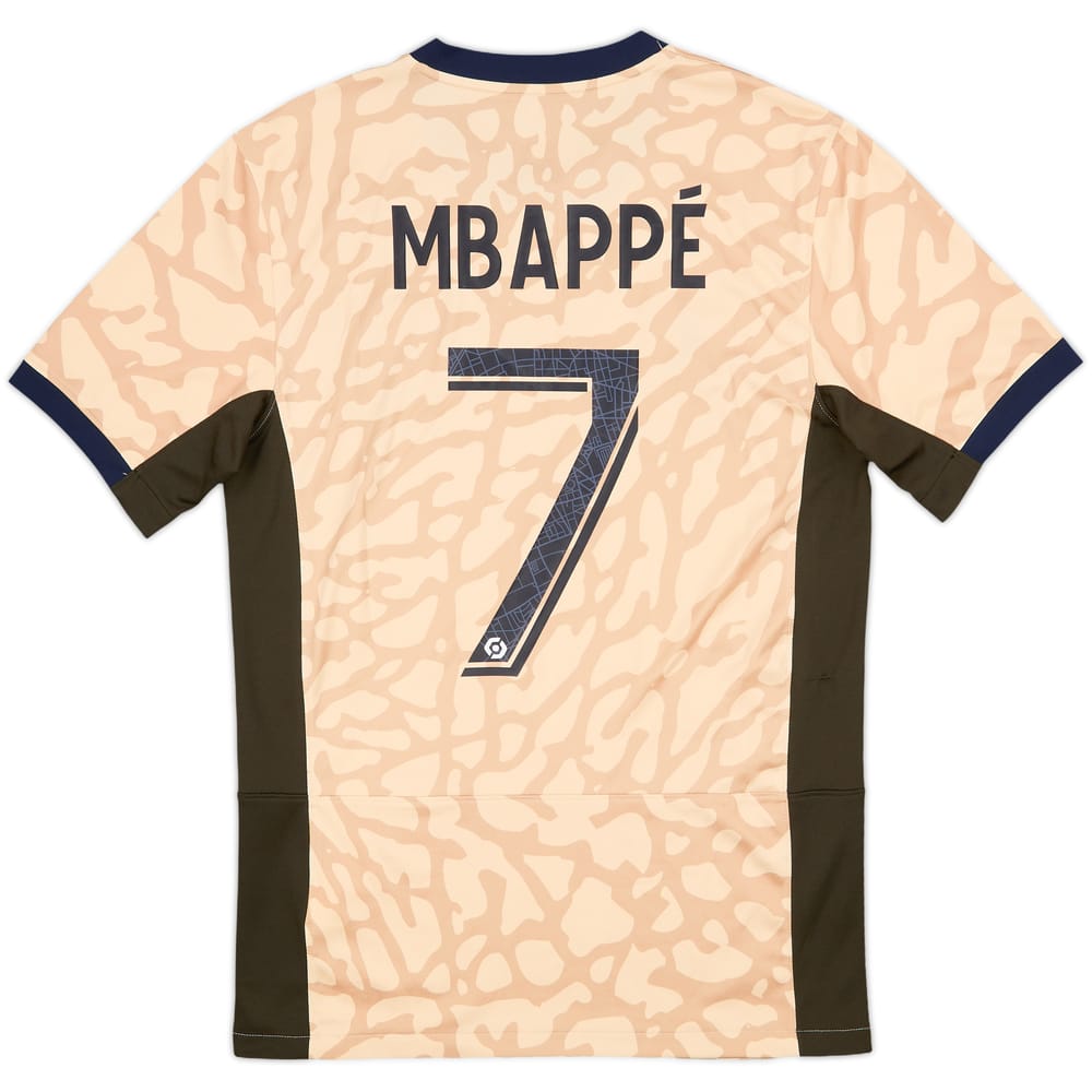 2023-24 Paris Saint-Germain Fourth Shirt Mbappe #7 - 8/10 - (S)
