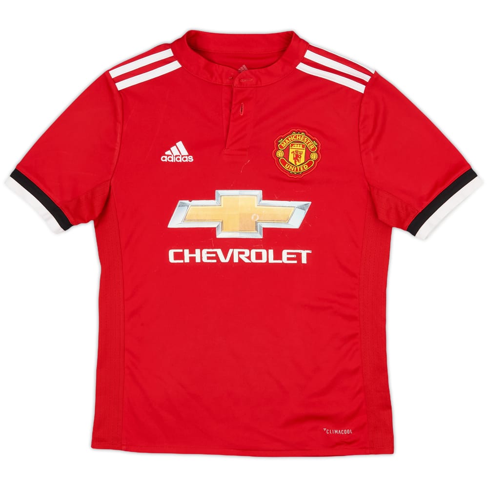 2017-18 Manchester United Home Shirt - 5/10 - (M.Boys)