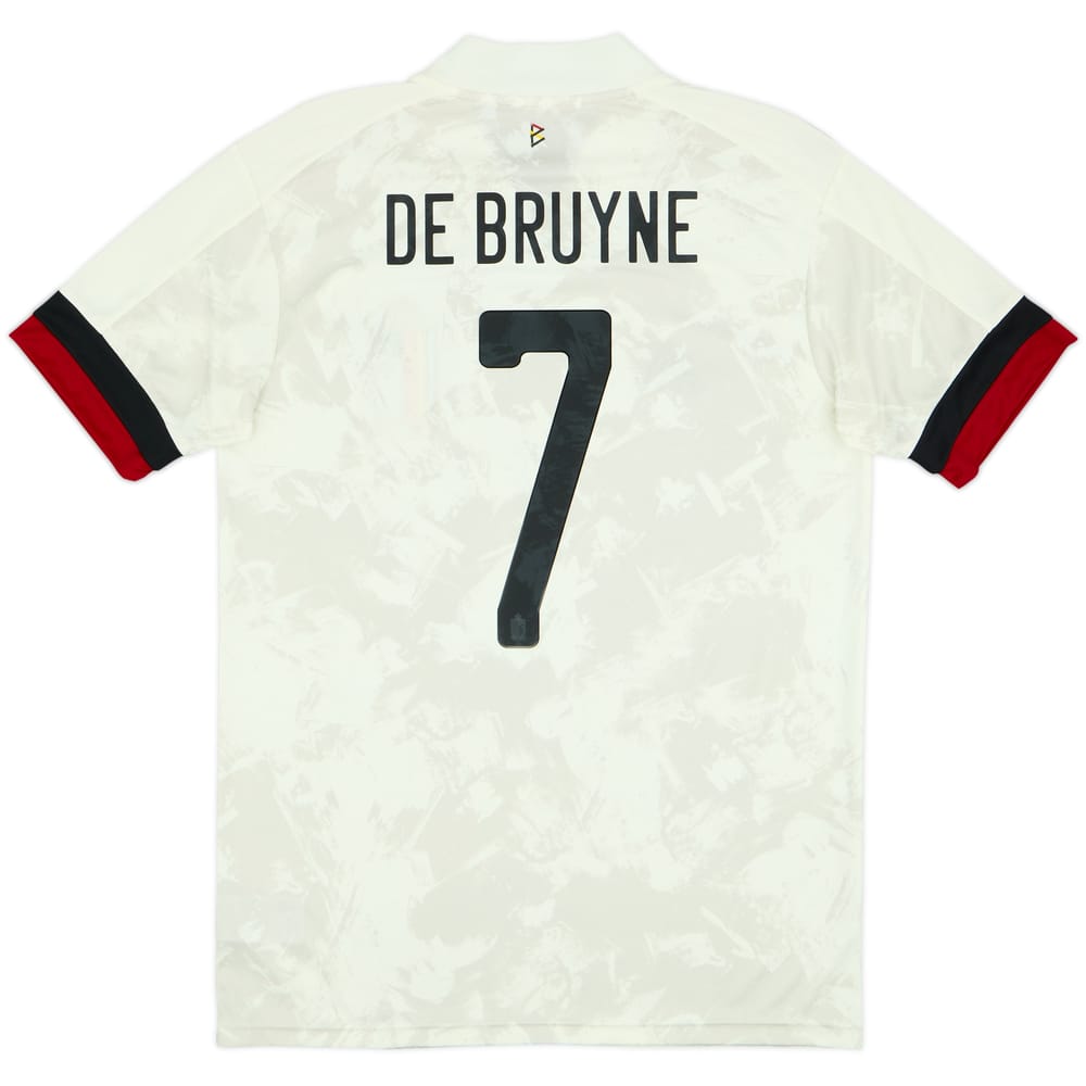 2020-22 Belgium Away Shirt De Bruyne #7 - 8/10 - (M)