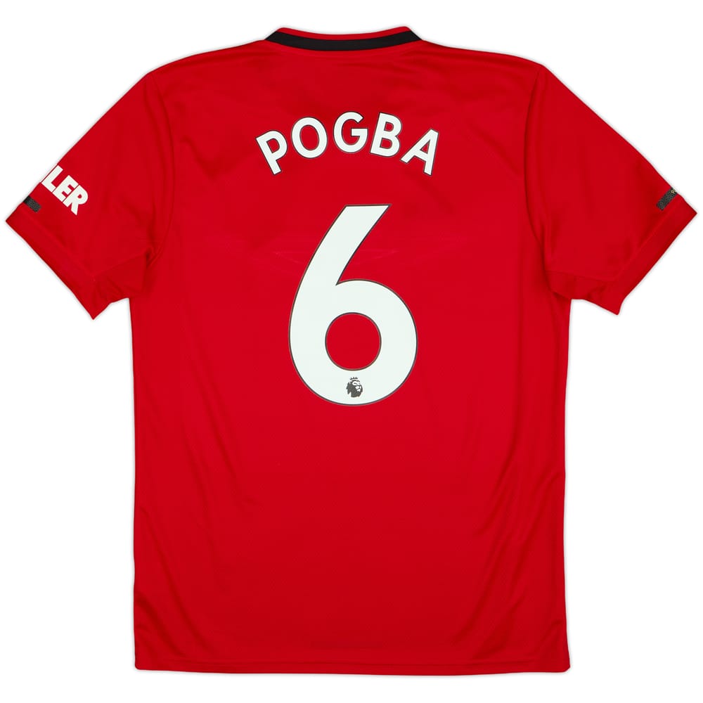 2019-20 Manchester United Home Shirt Pogba #6 - 7/10 - (M)