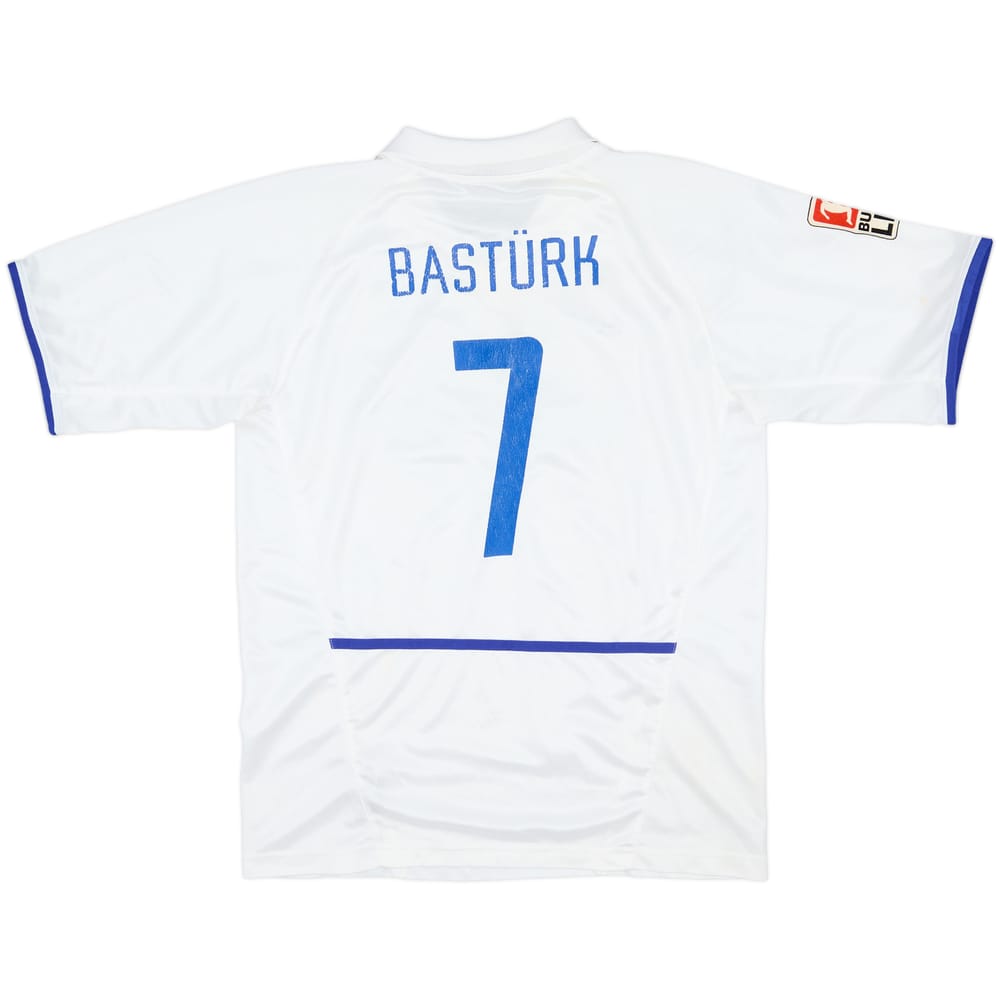 2004-05 Hertha Berlin Third Shirt Basturk #7 - 5/10 - (XL.Boys)