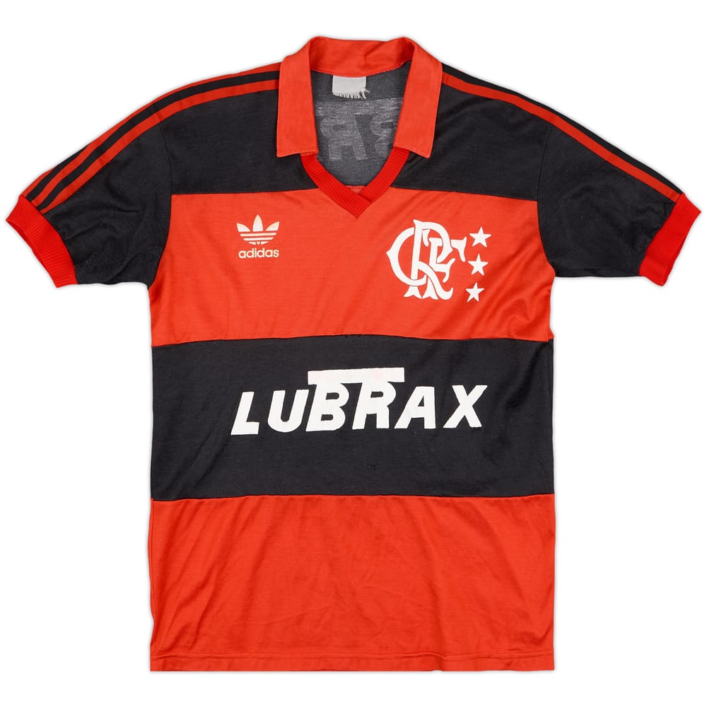 1990-92 Flamengo Home Shirt #10 - 7/10 - (M)