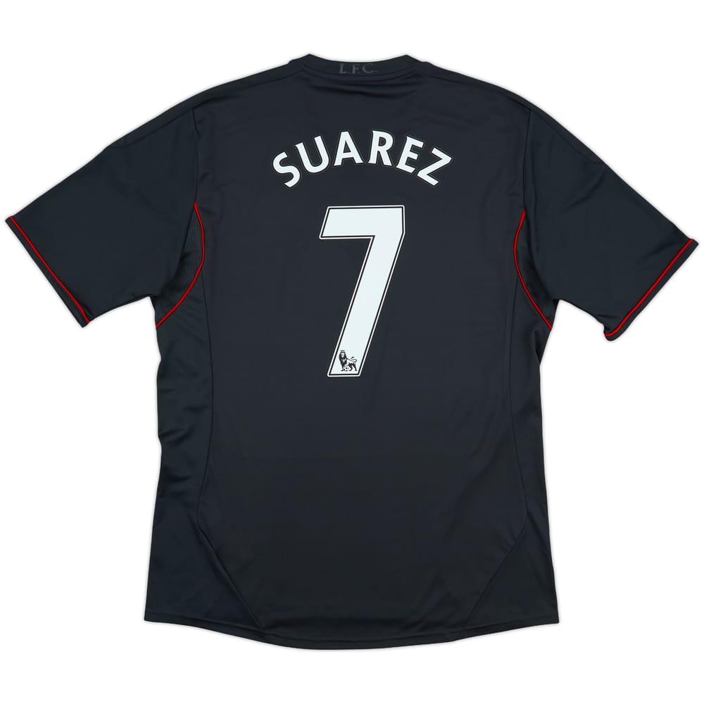 2011-12 Liverpool Away Shirt Suarez #7 - 6/10 - (L)