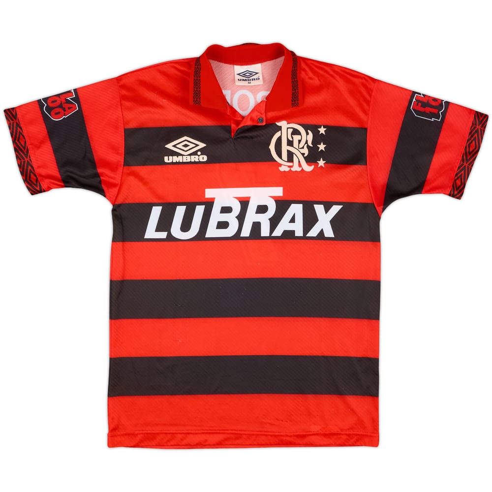 1993-94 Flamengo Home Shirt #7 - 8/10 - (M)