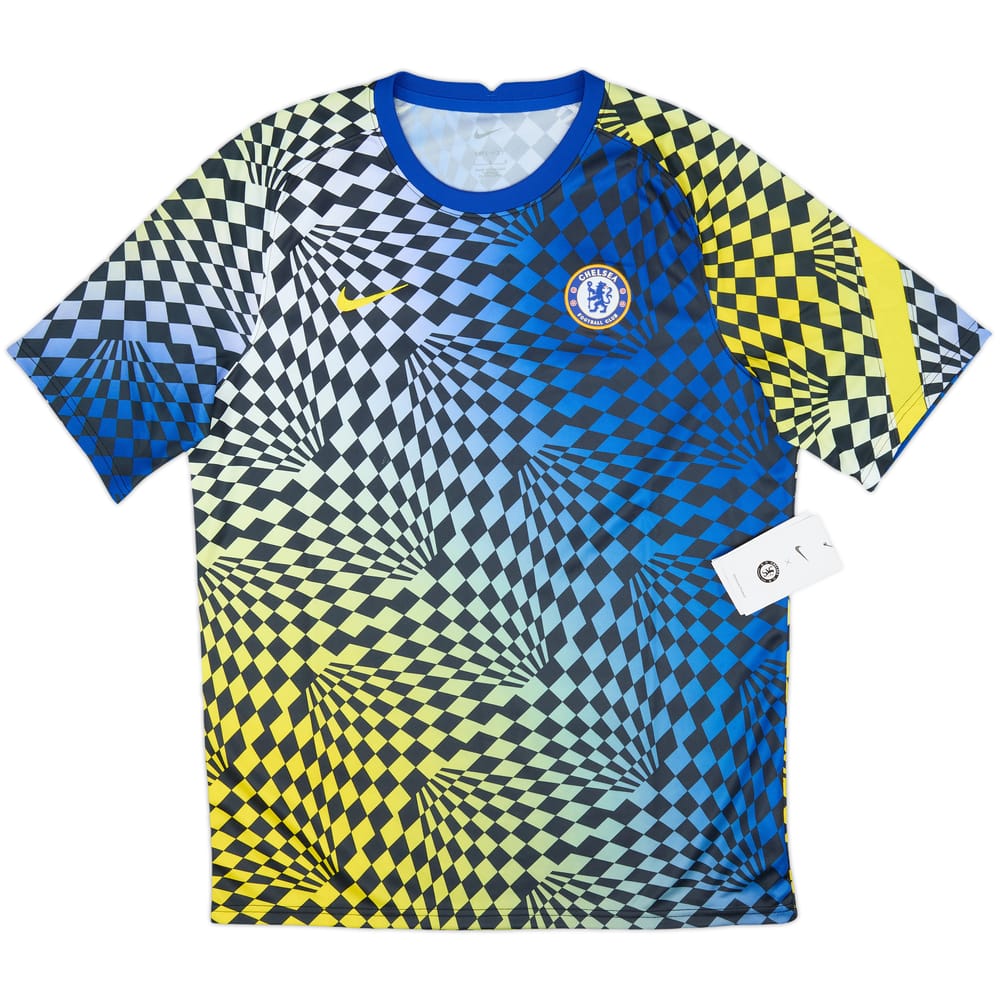 2021-22 Chelsea Nike Pre Match Training Shirt (L)