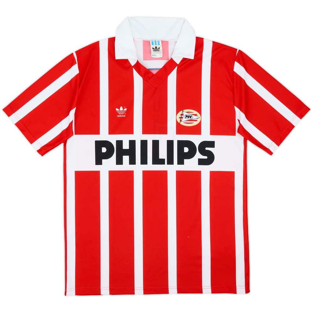 1990-92 PSV Home Shirt #9 (Romario) - 8/10 - (S)