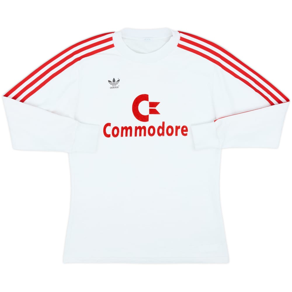 1984-89 Bayern Munich Away L/S Shirt - 8/10 - (S)