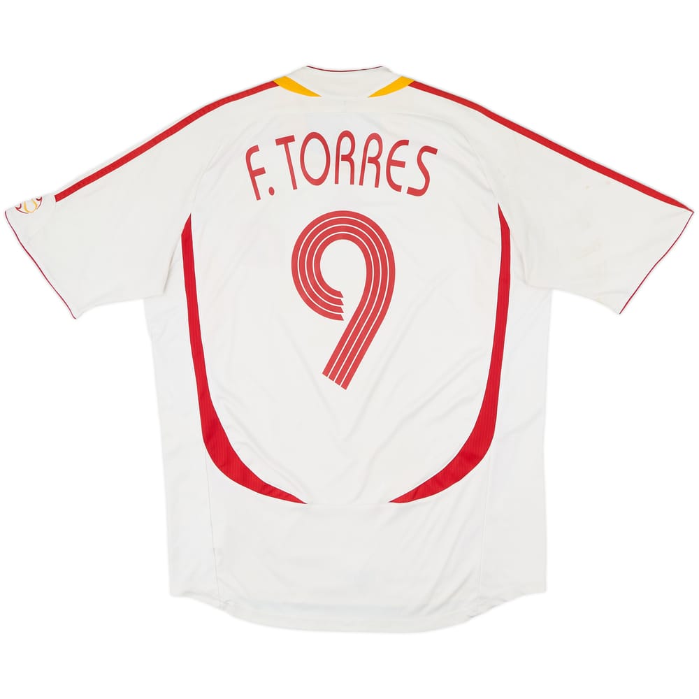 2006-08 Spain Away Shirt F.Torres #9 - 6/10 - (L)