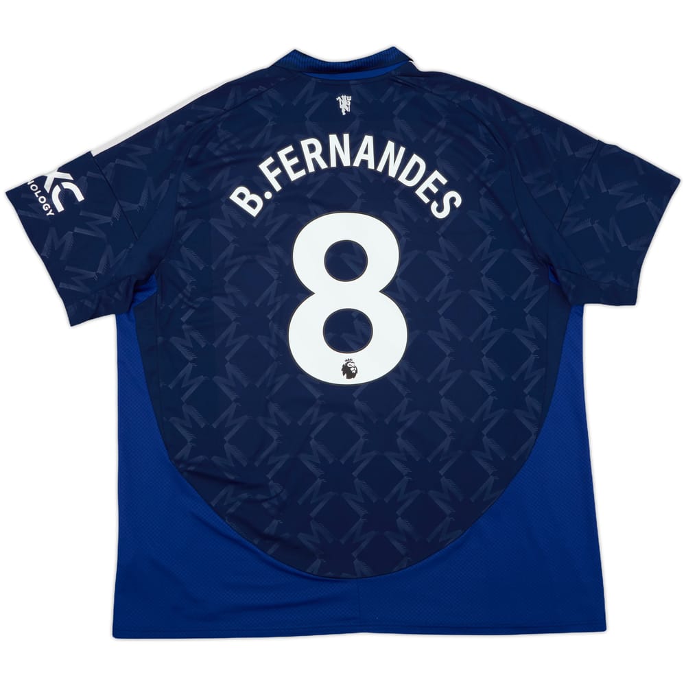 2024-25 Manchester United Away Shirt B.Fernandes #8 - 10/10 - (3XL)