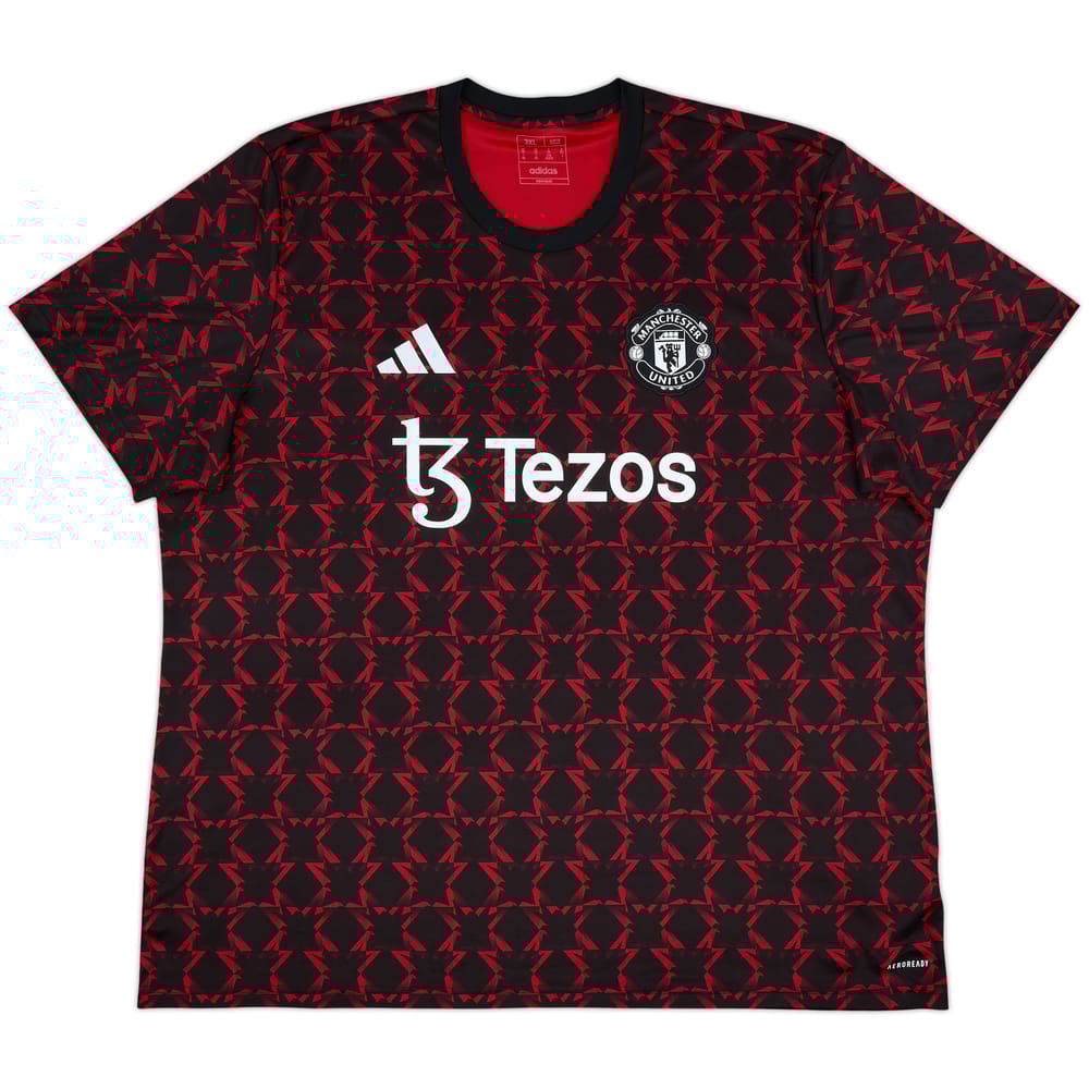 2024-25 Manchester United adidas Training Shirt - 9/10 - (3XL)