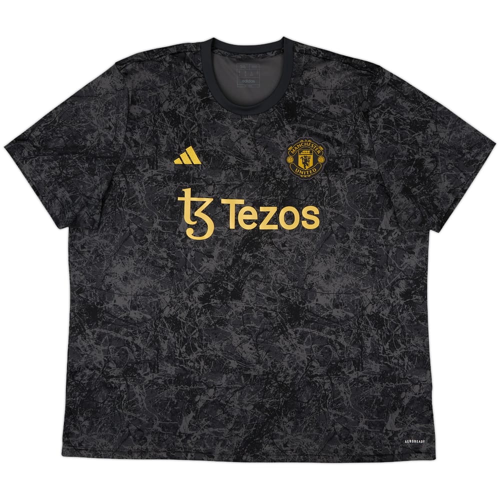 2023-24 Manchester United adidas Training Shirt - 9/10 - (3XL)
