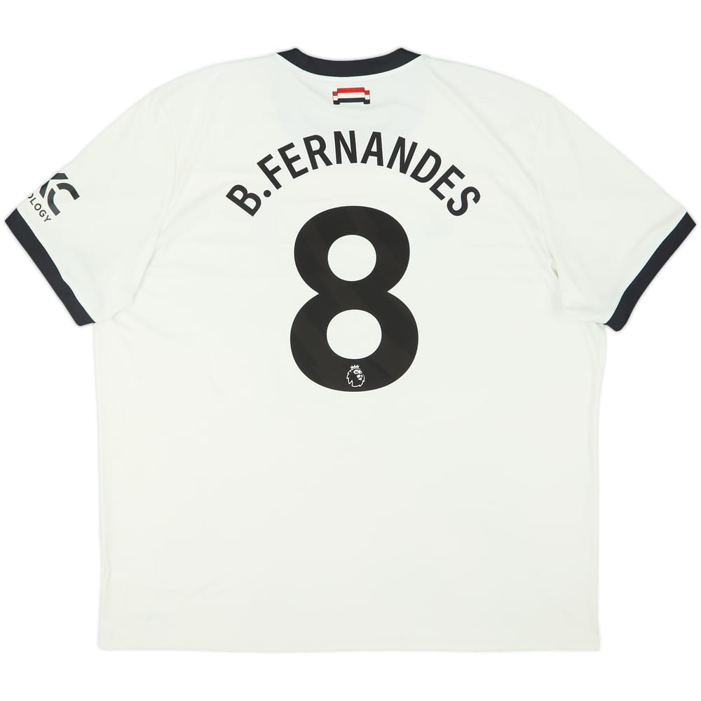 2024-25 Manchester United Third Shirt B.Fernandes #8 - 9/10 - (3XL)