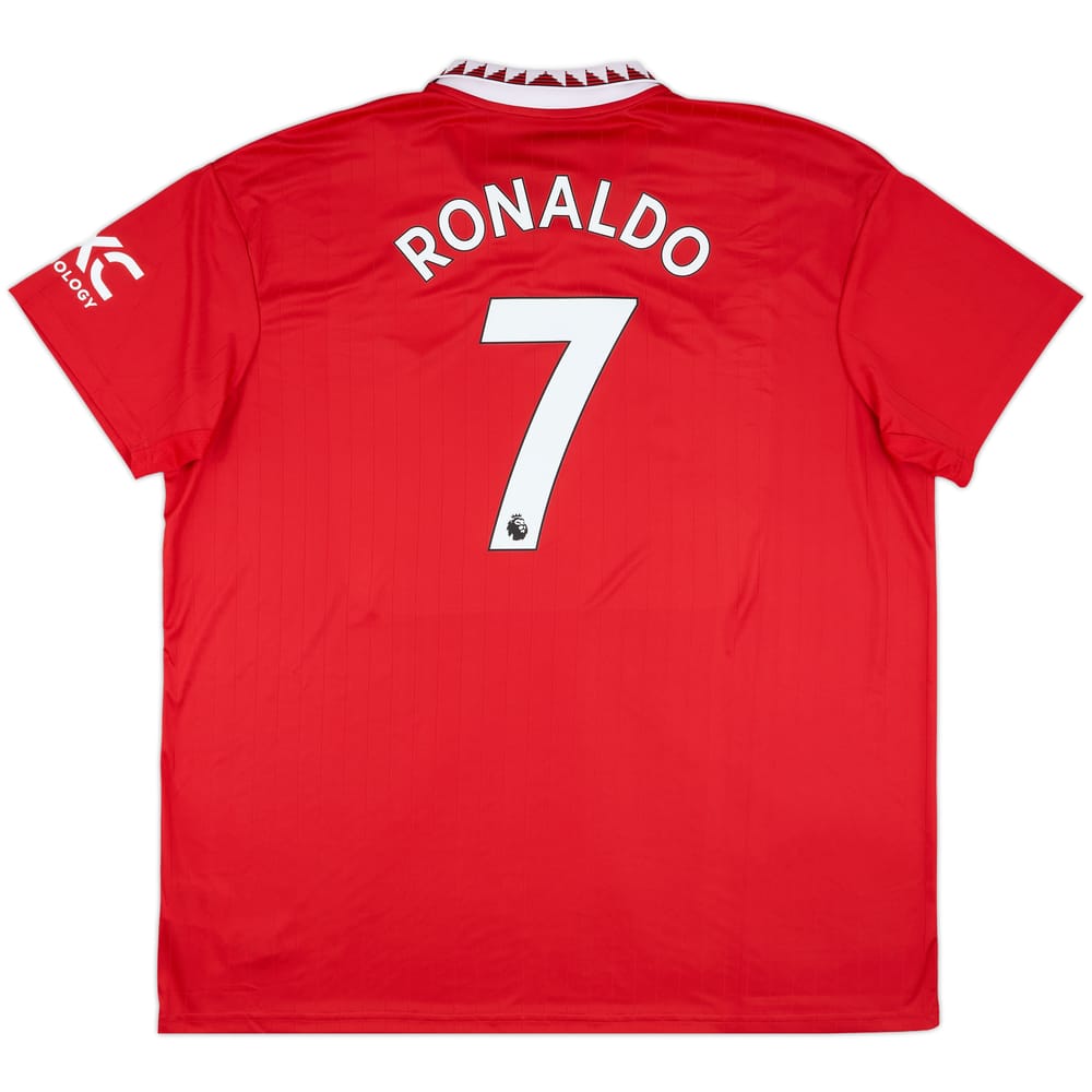 2022-23 Manchester United Home Shirt Ronaldo #7 - 8/10 - (3XL)