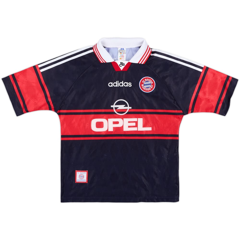 1997-99 Bayern Munich Home Shirt - 8/10 - (Y)