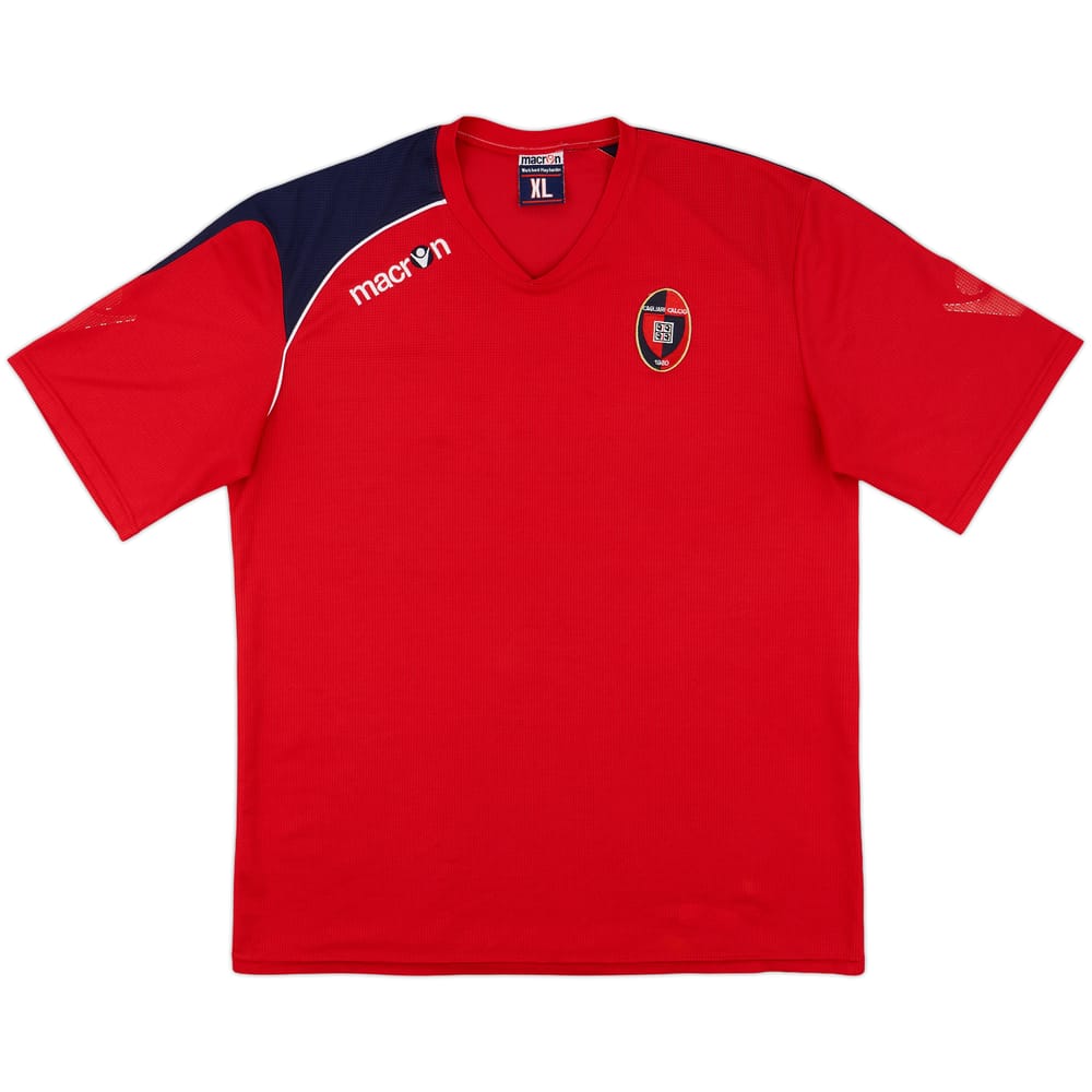 2010-11 Cagliari Macron Training Shirt - 5/10 - (XL)