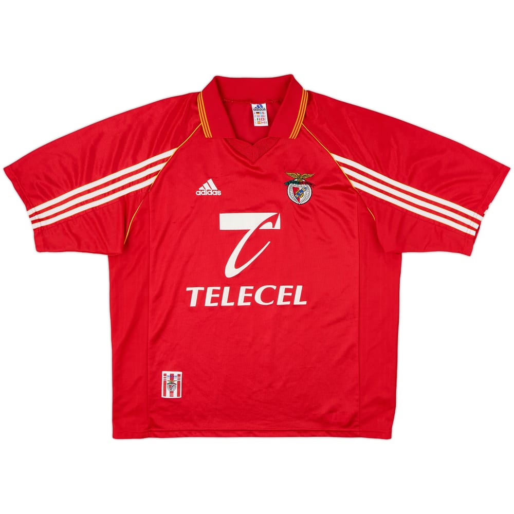 1998-99 Benfica Home Shirt - 8/10 - (XL)