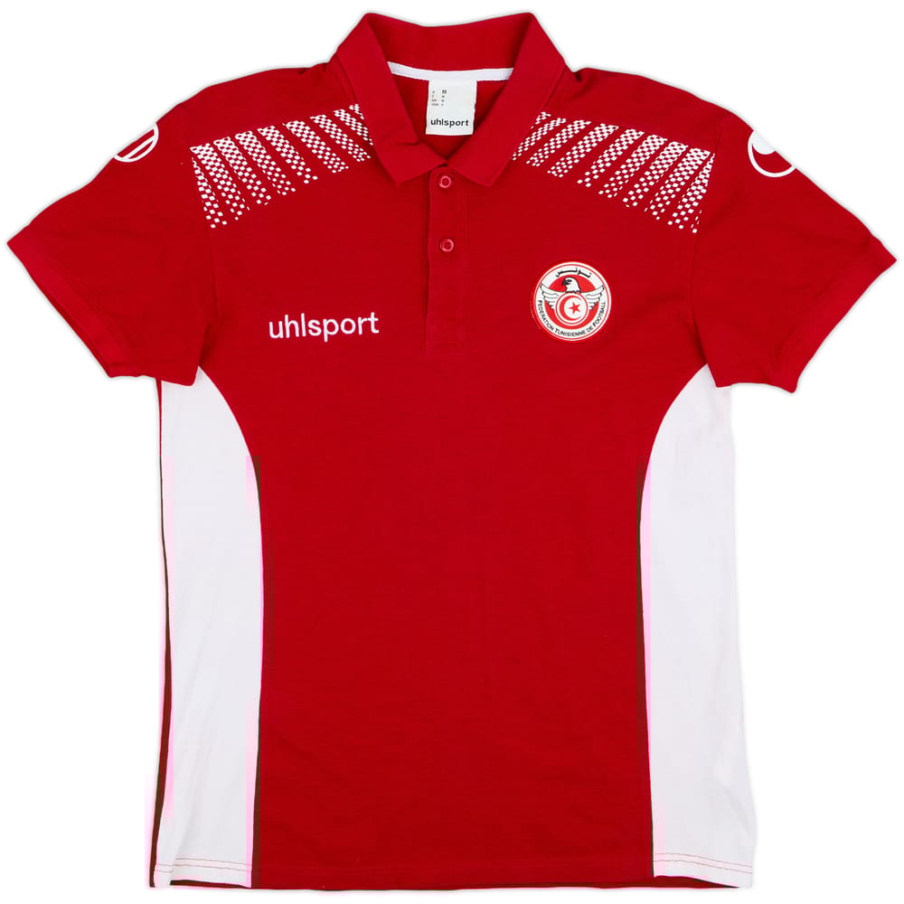 2017-18 Tunisia Uhlsport Polo Shirt - 9/10 - (M)
