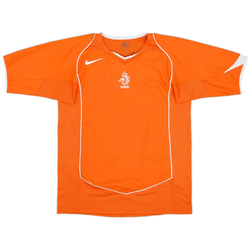 2004-06 Netherlands Home Shirt - 8/10 - (L.Boys)