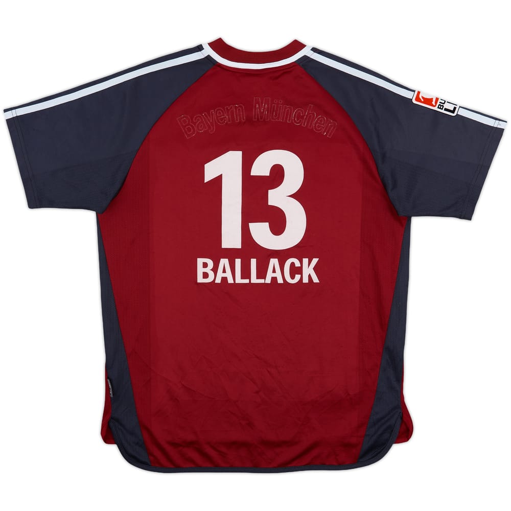 2002-03 Bayern Munich Home Shirt Ballack #13 - 4/10 - (XL.Boys)