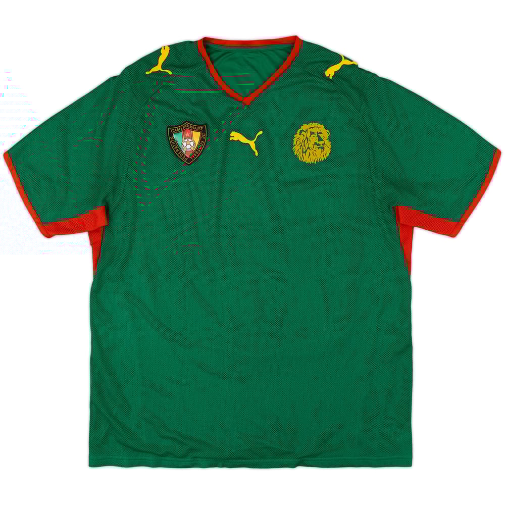 2008-09 Cameroon Home Shirt - 8/10 - (L)