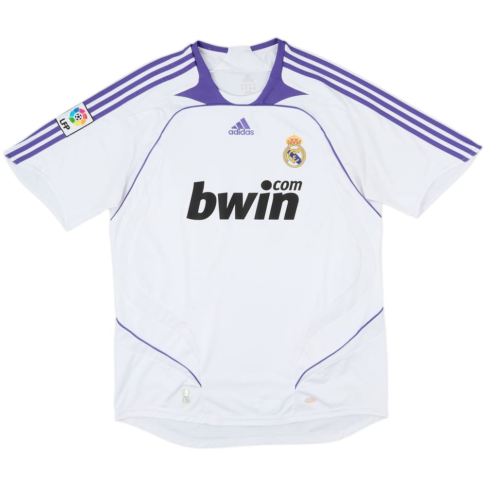2007-08 Real Madrid Home Shirt - 7/10 - (XL)
