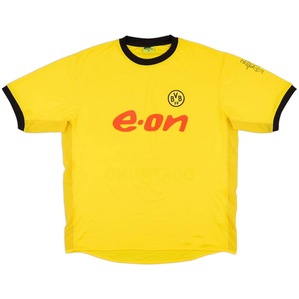 2003-04 Borussia Dortmund Home Shirt - 4/10 - (XL)