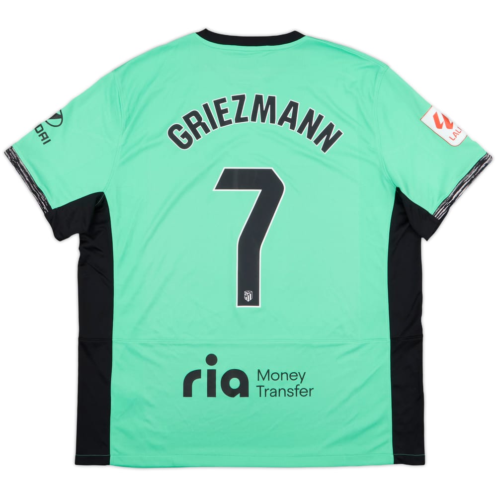 2023-24 Atletico Madrid Third Shirt Griezmann #7 - 9/10 - (XXL)