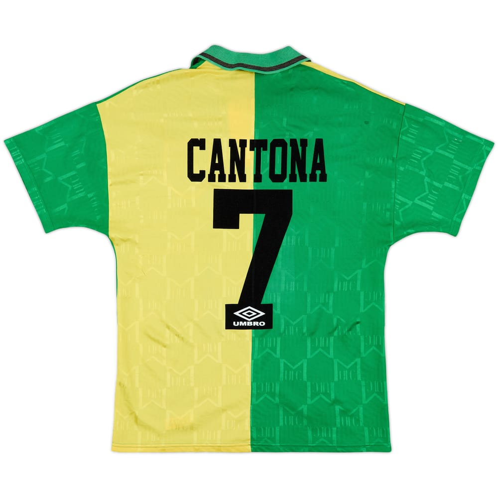 1992-94 Manchester United Third Shirt Cantona #7 - 7/10 - (M)
