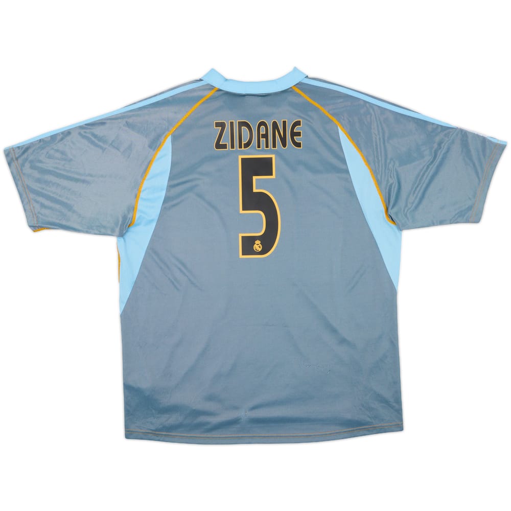 2003-04 Real Madrid Third Shirt Zidane #5 - 6/10 - (XL)