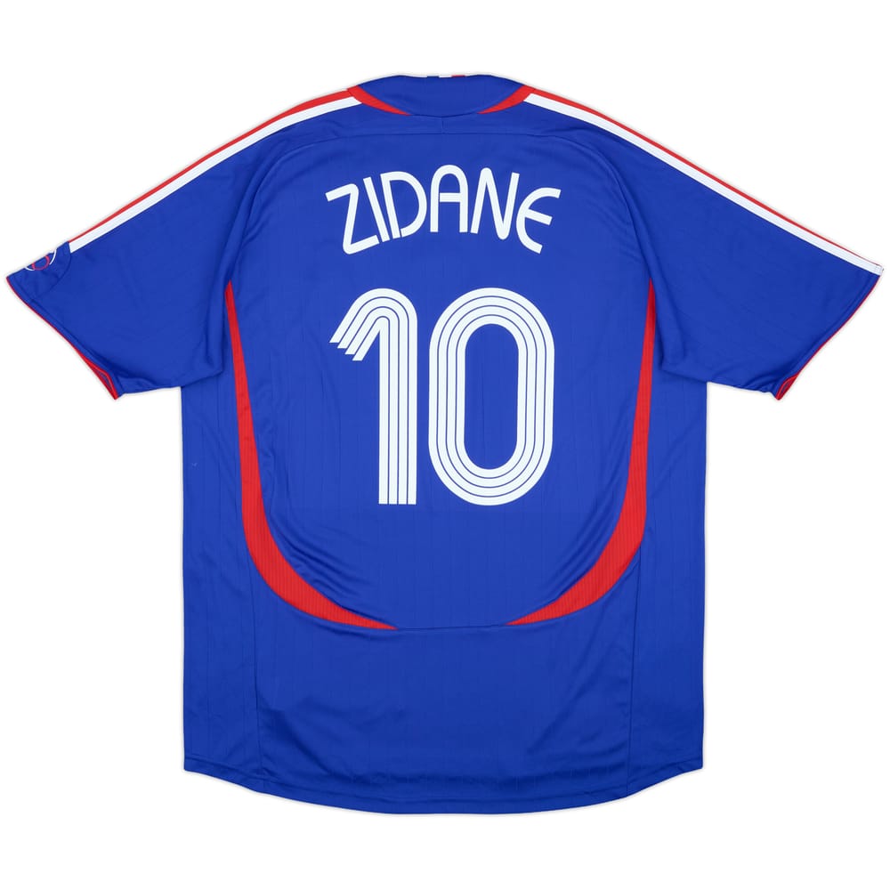2006-07 France Home Shirt Zidane #10 - 7/10 - (XL)