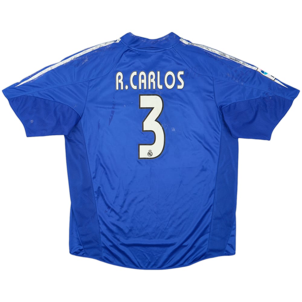 2004-05 Real Madrid Third Shirt R.Carlos #3 - 4/10 - (XL)