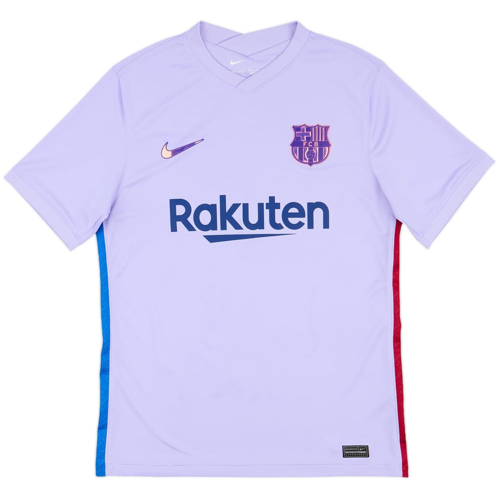 2021-22 Barcelona Away Shirt - 9/10 - (M)