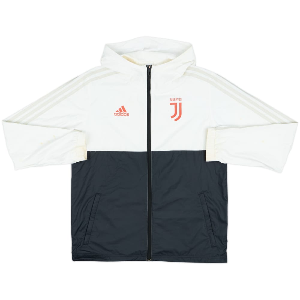 2019-20 Juventus adidas Hooded Track Jacket - 8/10 - (M)