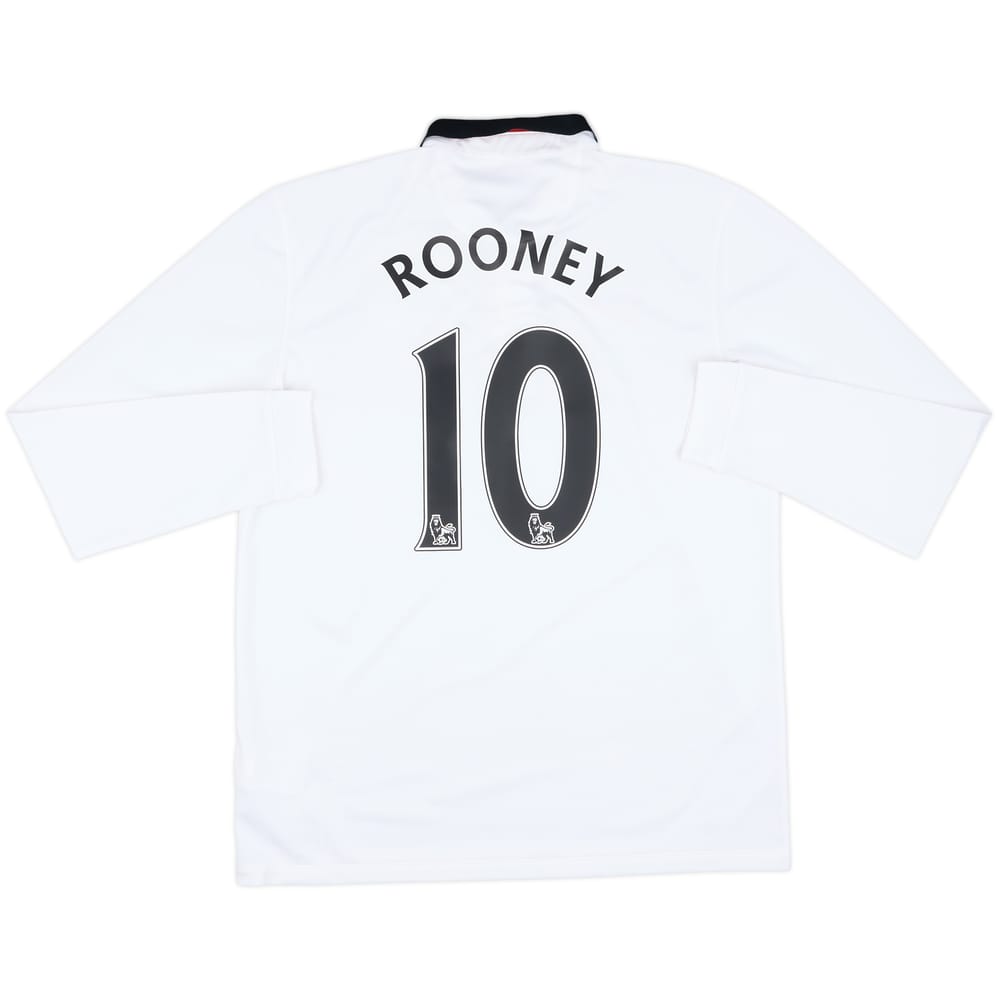 2014-15 Manchester United Away L/S Shirt Rooney #10 - 9/10 - (L)