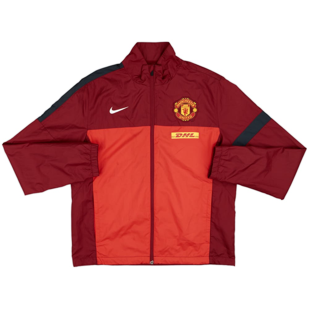 2013-14 Manchester United Nike Track Jacket - 8/10 - (L)