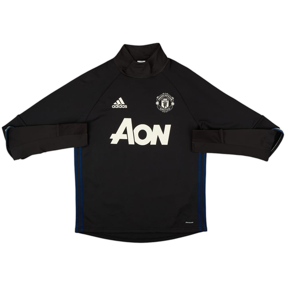 2016-17 Manchester United adidas Drill Top - 9/10 - (M)