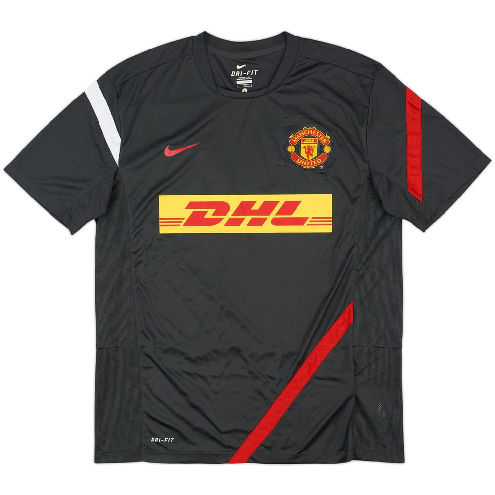 2012-13 Manchester United Nike Training Shirt - 10/10 - (L)
