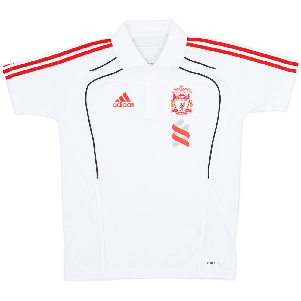 2010-11 Liverpool adidas Polo Shirt - 8/10 - (S)