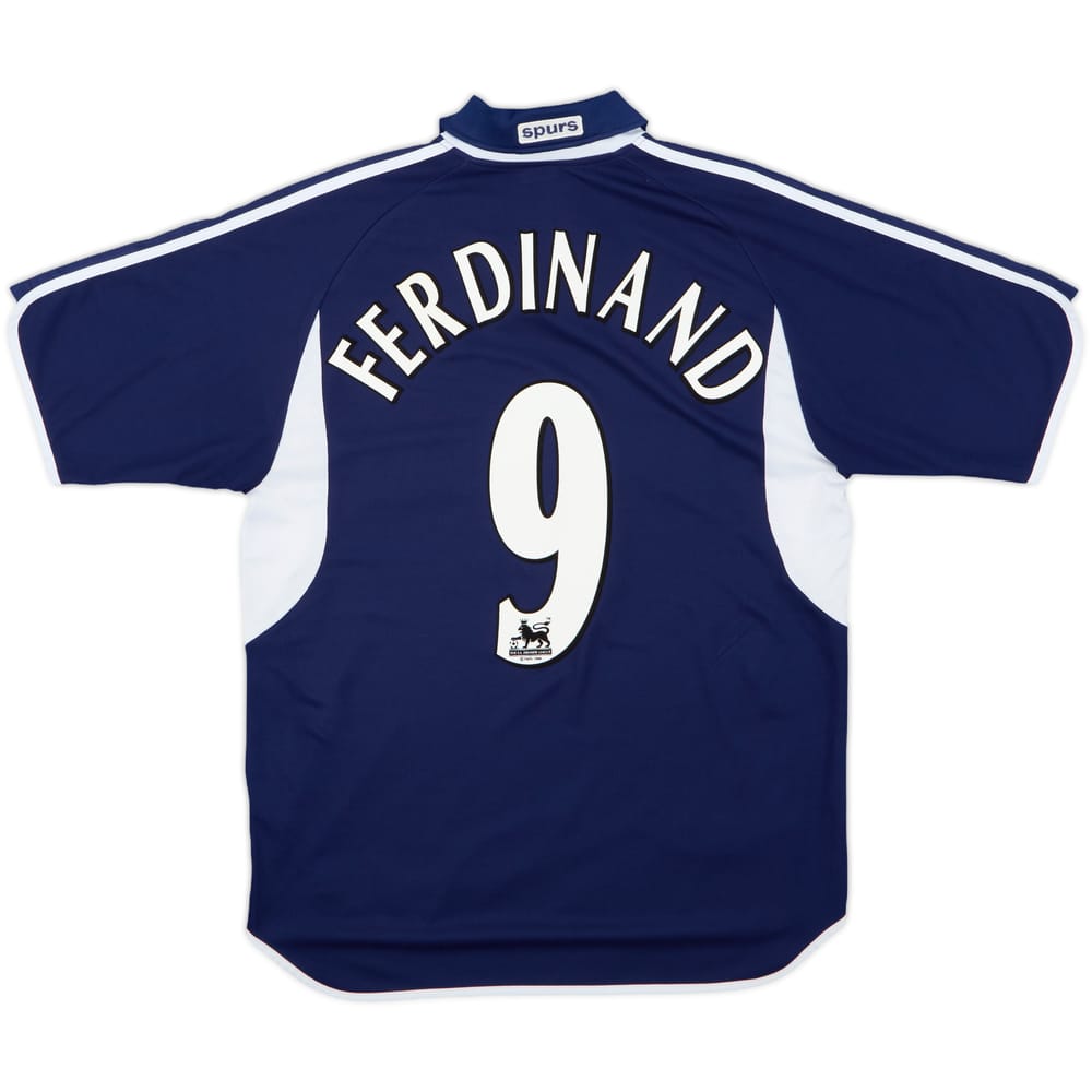 2000-01 Tottenham Away Shirt Ferdinand #9 - 7/10 - (M)