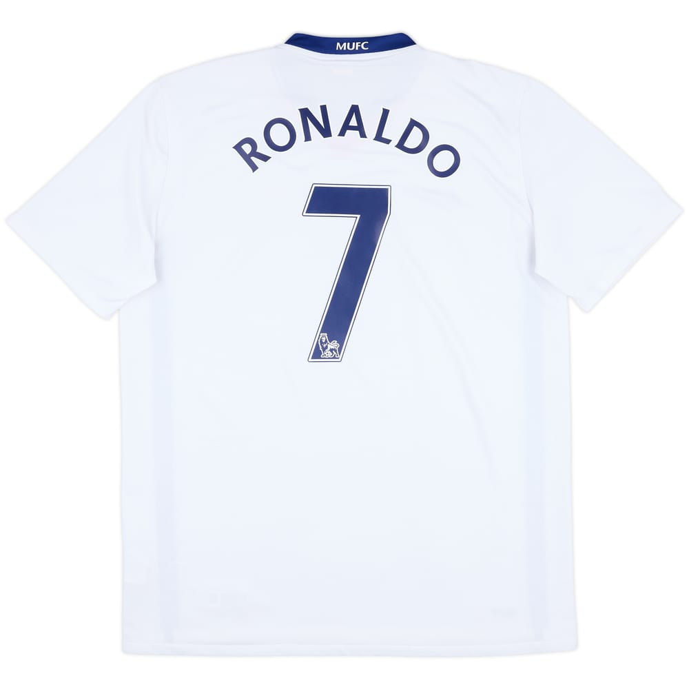 2008-10 Manchester United Away Shirt Ronaldo #7 - 7/10 - (L)