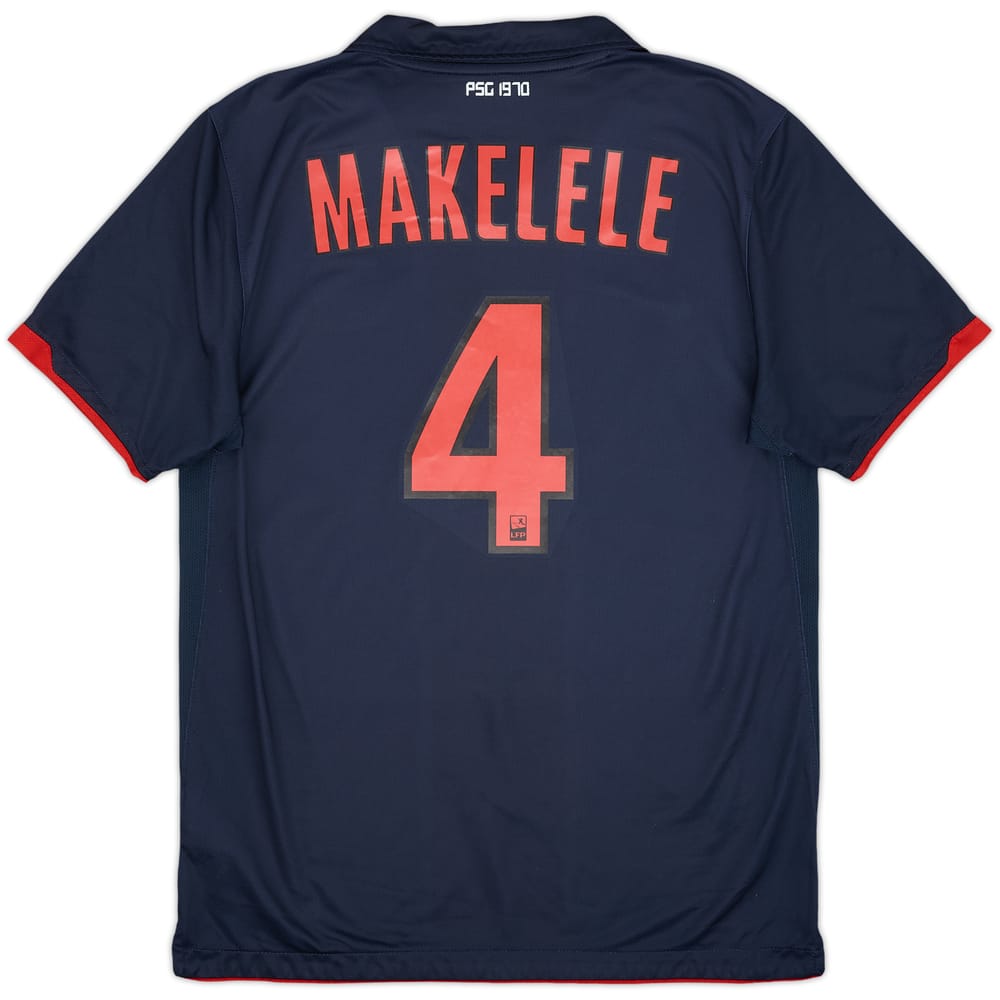 2010-11 Paris Saint-Germain Away Shirt Makelele #4 - 8/10 - (M)