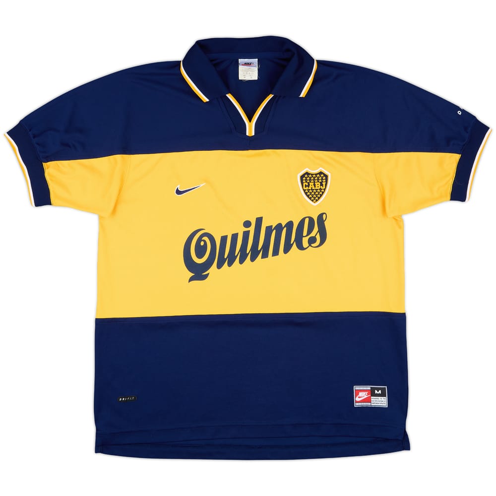 1998-00 Boca Juniors Home Shirt - 9/10 - (M)