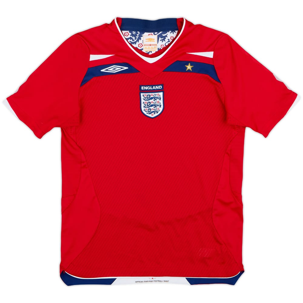 2008-10 England Away Shirt - 8/10 - (M.Boys)